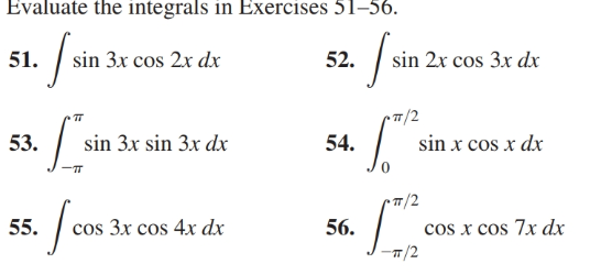 Answered Evaluate The Integrals In Exercises Bartleby