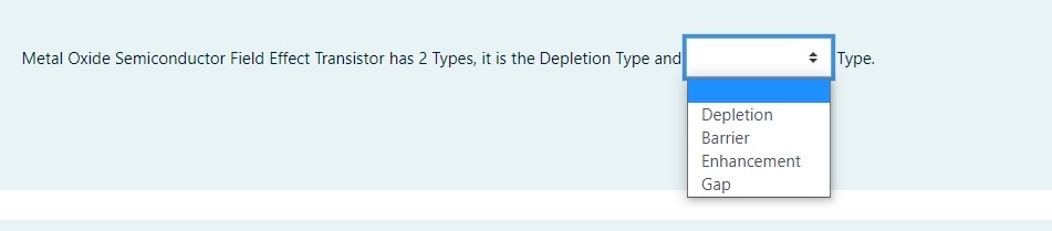 A Field Effect Transistor Is A