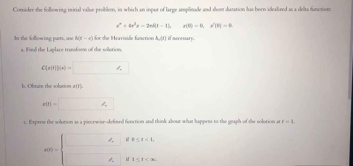 Answered Consider The Following Initial Value Bartleby