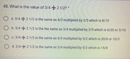 Answered 4b What Is The Value Of 3 4 2 1 2 O Bartleby