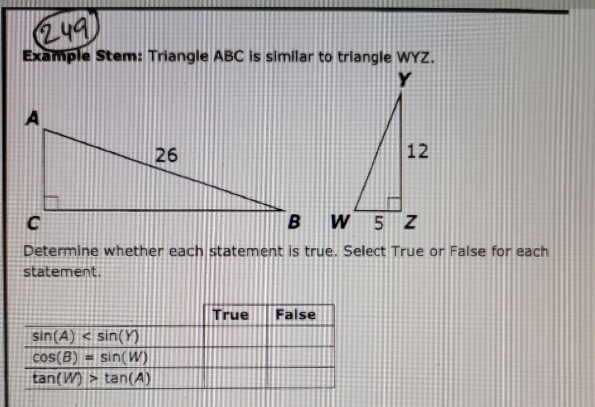 Answered Example Stem Triangle Abc Is Similar Bartleby