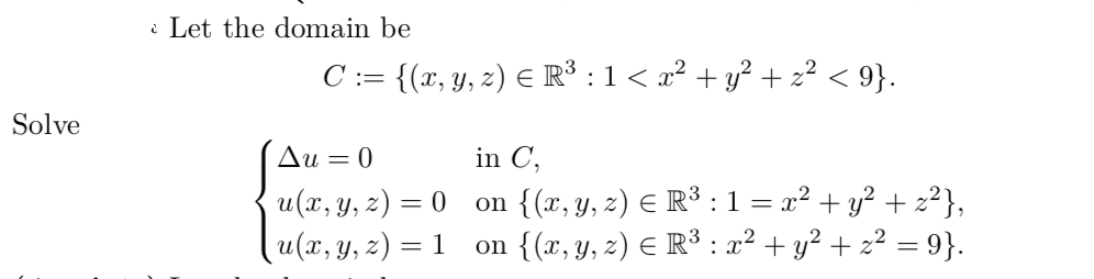 Answered I Let The Domain Be C X Y Z E Bartleby