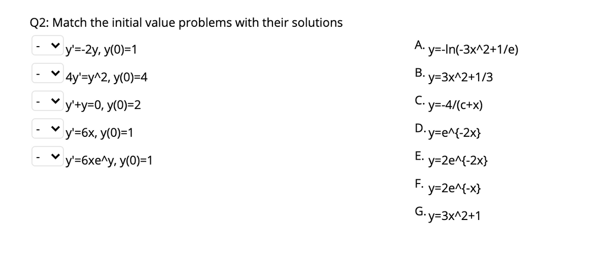 Answered 2 Use Separation Of Variables To Solve Bartleby