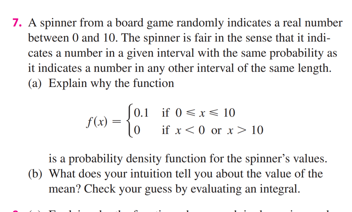 Answered 7 A Spinner From A Board Game Randomly Bartleby