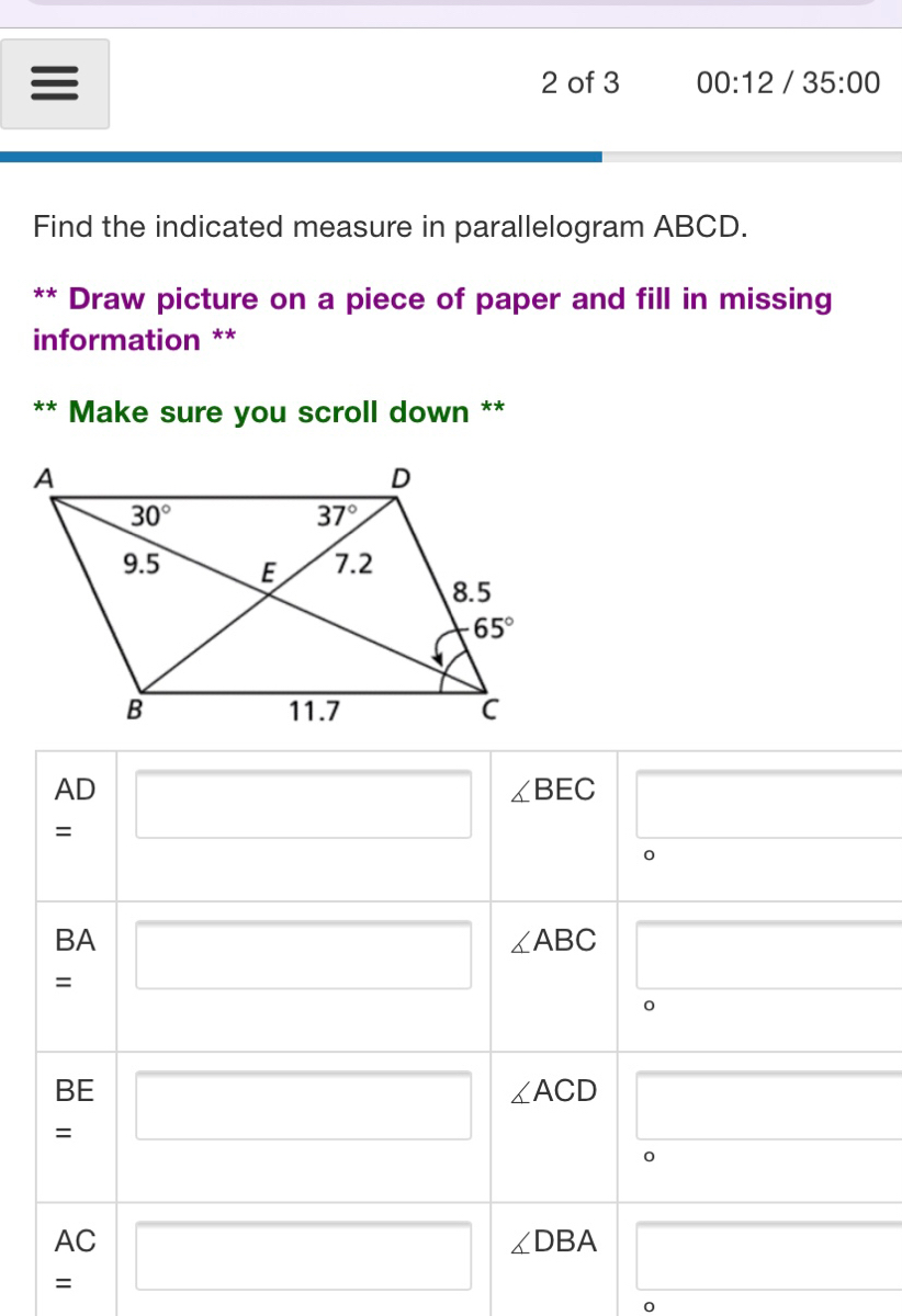 Answered Find The Indicated Measure In Bartle