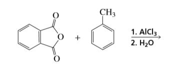 Answered: CHз 1. AlCl3 2. H20 | bartleby