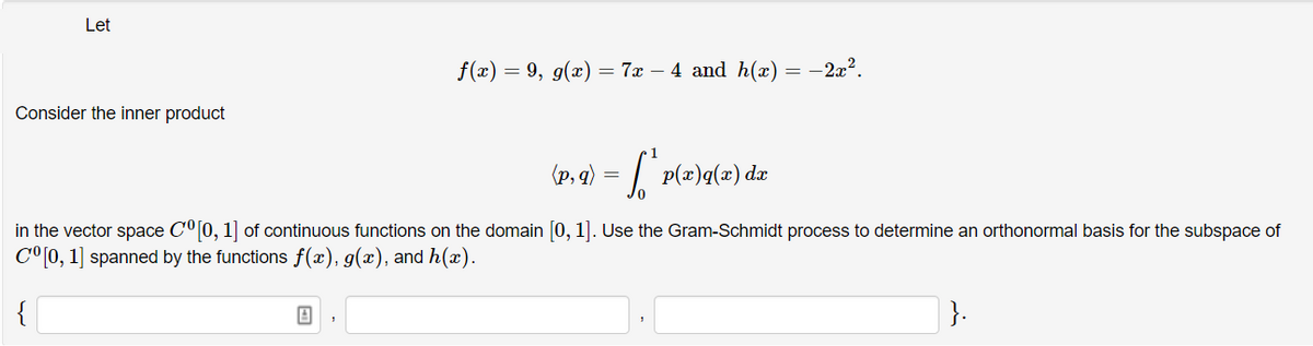 Answered F X 9 G X 7x 4 And H X Bartleby