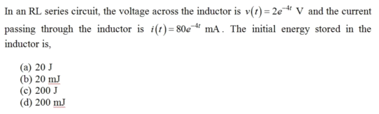 Answered In An Rl Series Circuit The Voltage Bartleby