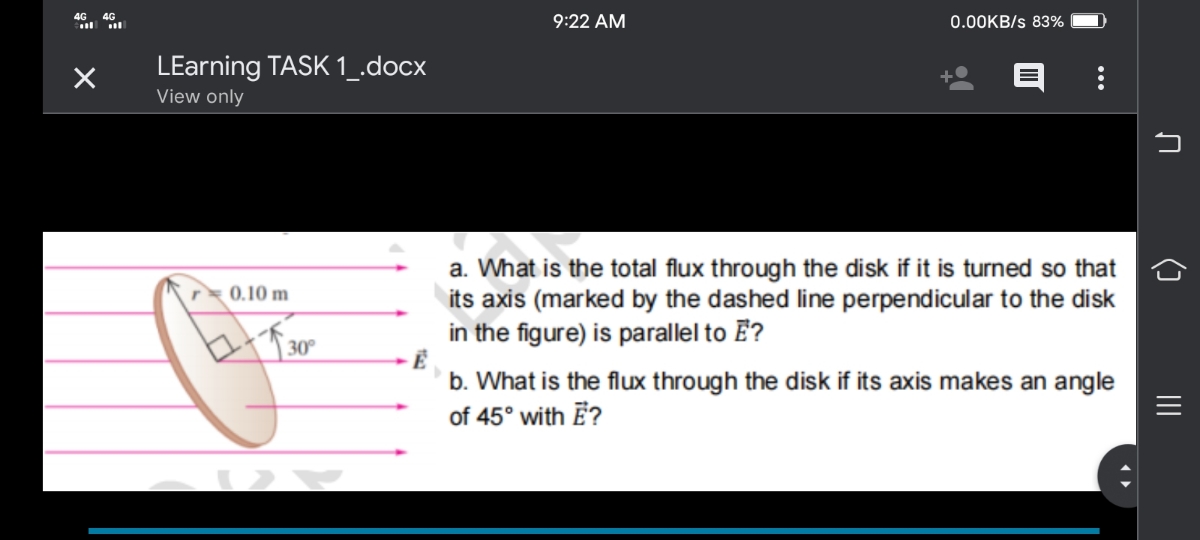 Answered A What Is The Total Flux Through The Bartleby