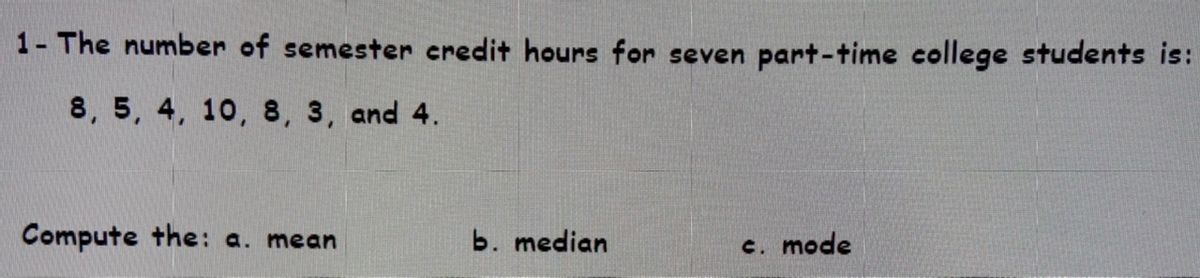 answered-1-the-number-of-semester-credit-hours-bartleby