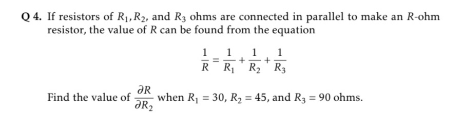 Answered Q 4 If Resistors Of R1 R2 And R3 Ohms Bartleby