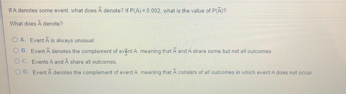 solved-if-a-denotes-some-event-what-does-a-denote-if-p-chegg