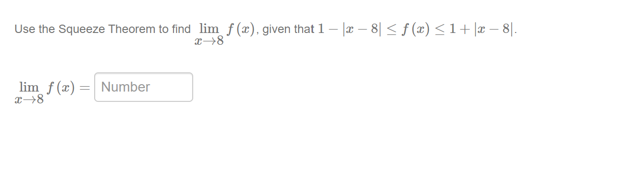 squeeze theorem calculator