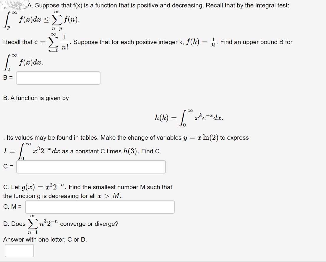 Answered A Suppose That F X Is A Function That Bartleby