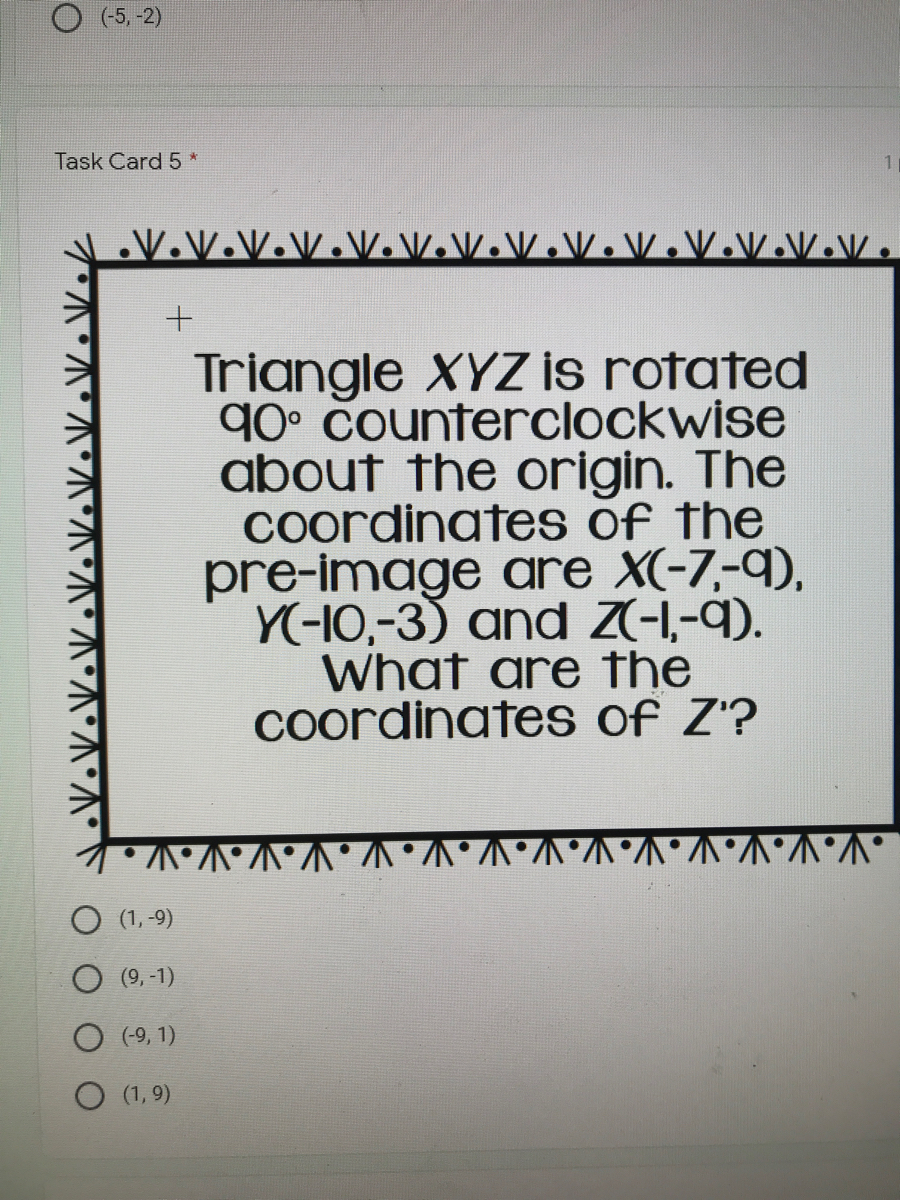 Answered Triangle Xyz Is Rotated 90 Bartle