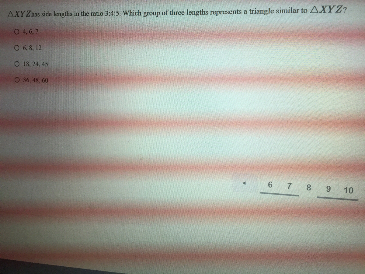 Answered Axyzhas Side Lengths In The Ratio Bartleby