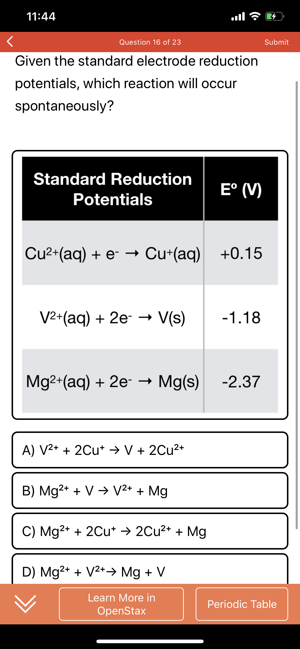 Answered Given The Standard Electrode Reduction Bartleby