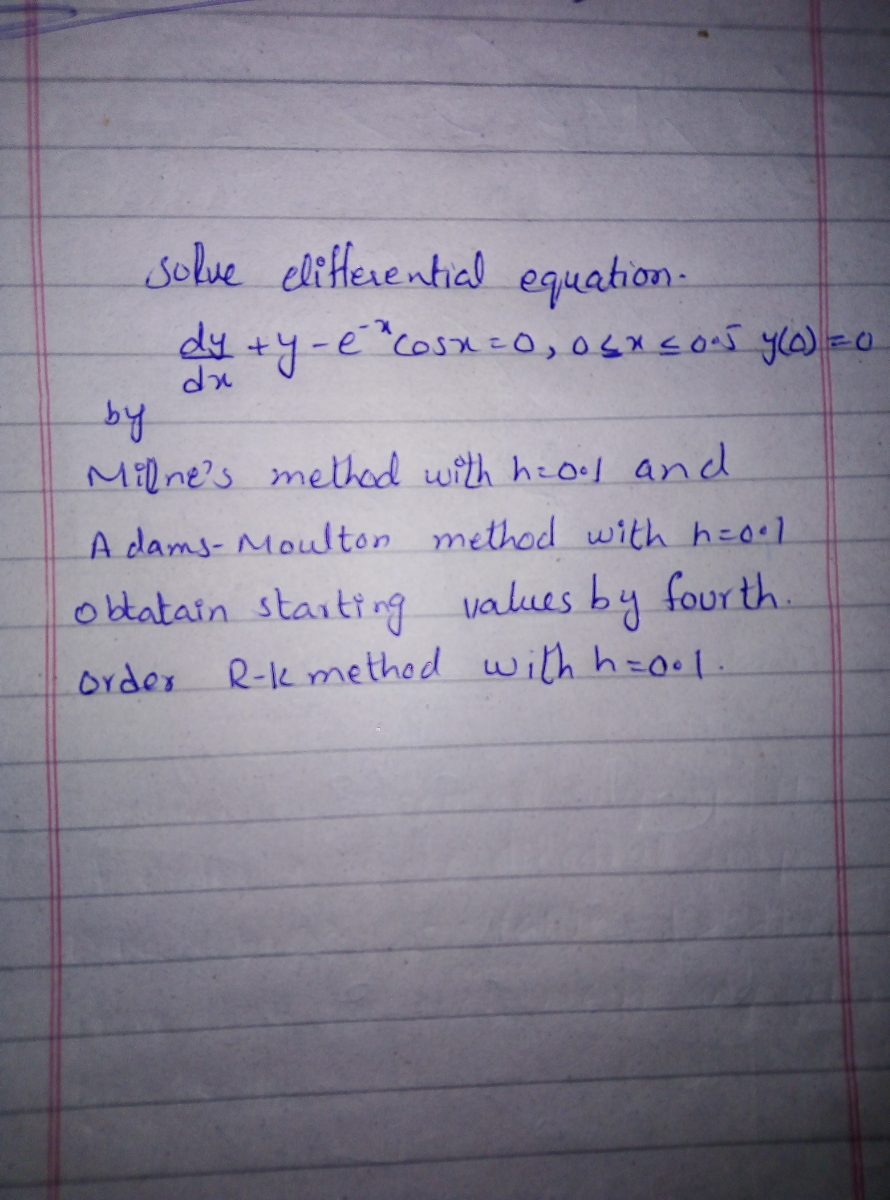 Answered Solve Eiflerenticl Equation Dy By Bartleby