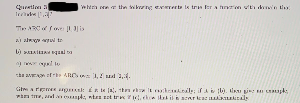 Answered Question 3 Includes 1 3 Which One Bartleby