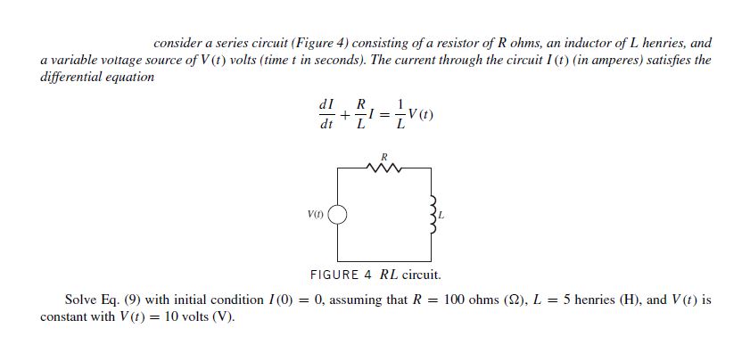 Answered: consider a series circuit (Figure 4)… | bartleby