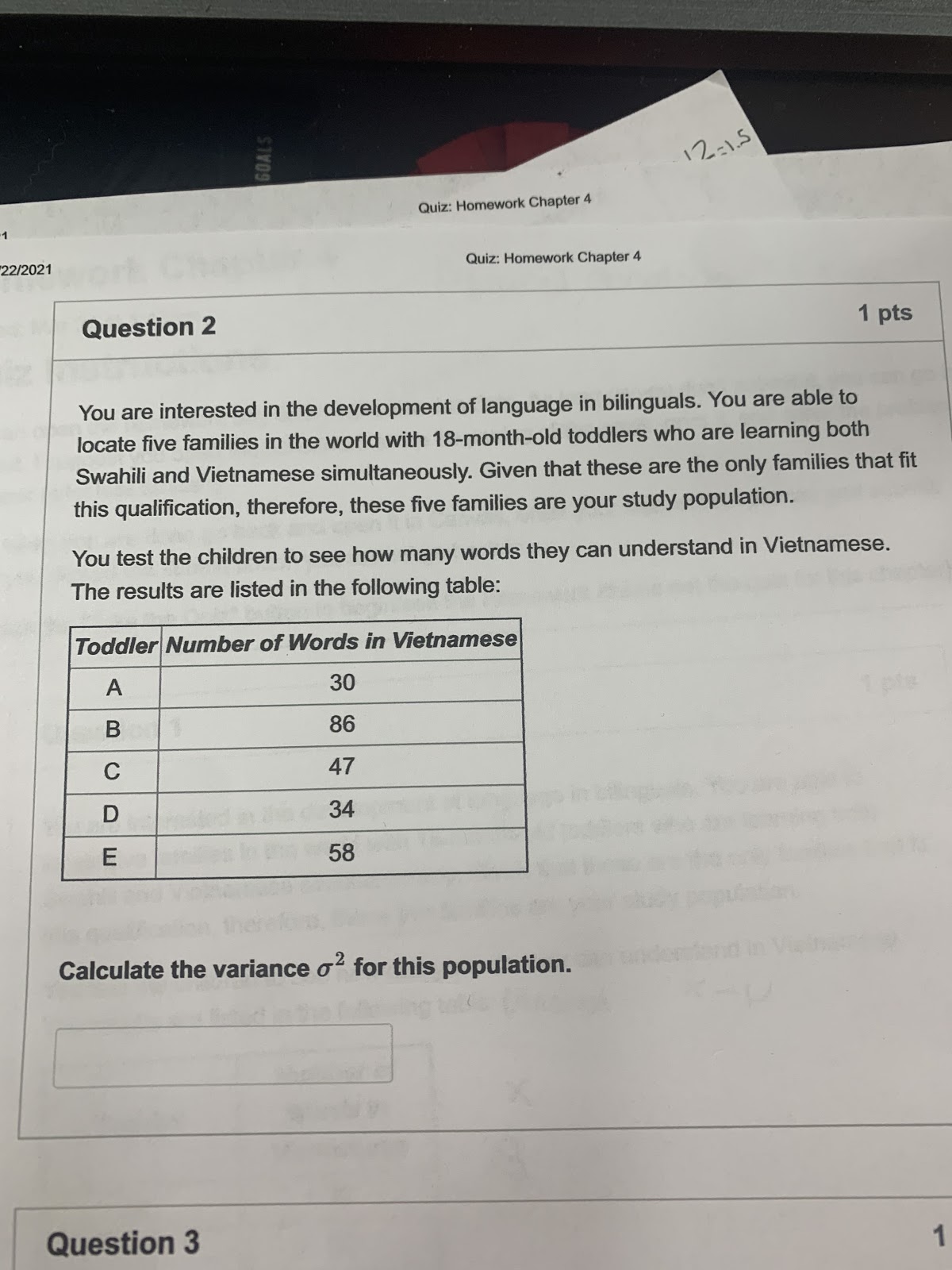 Answered: 12:1.5 Quiz: Homework Chapter 4 Quiz:… | bartleby