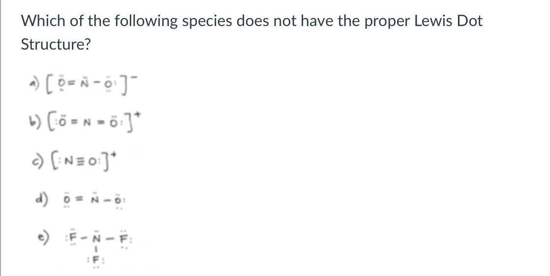 Answered Which Of The Following Species Does Not Bartleby