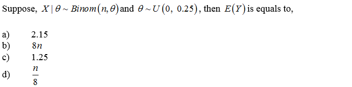 Answered Suppose X 0 Binom N 0 And 0 U 0 Bartleby