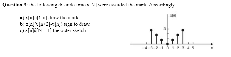 Answered Question 9 The Following Discrete Time Bartleby