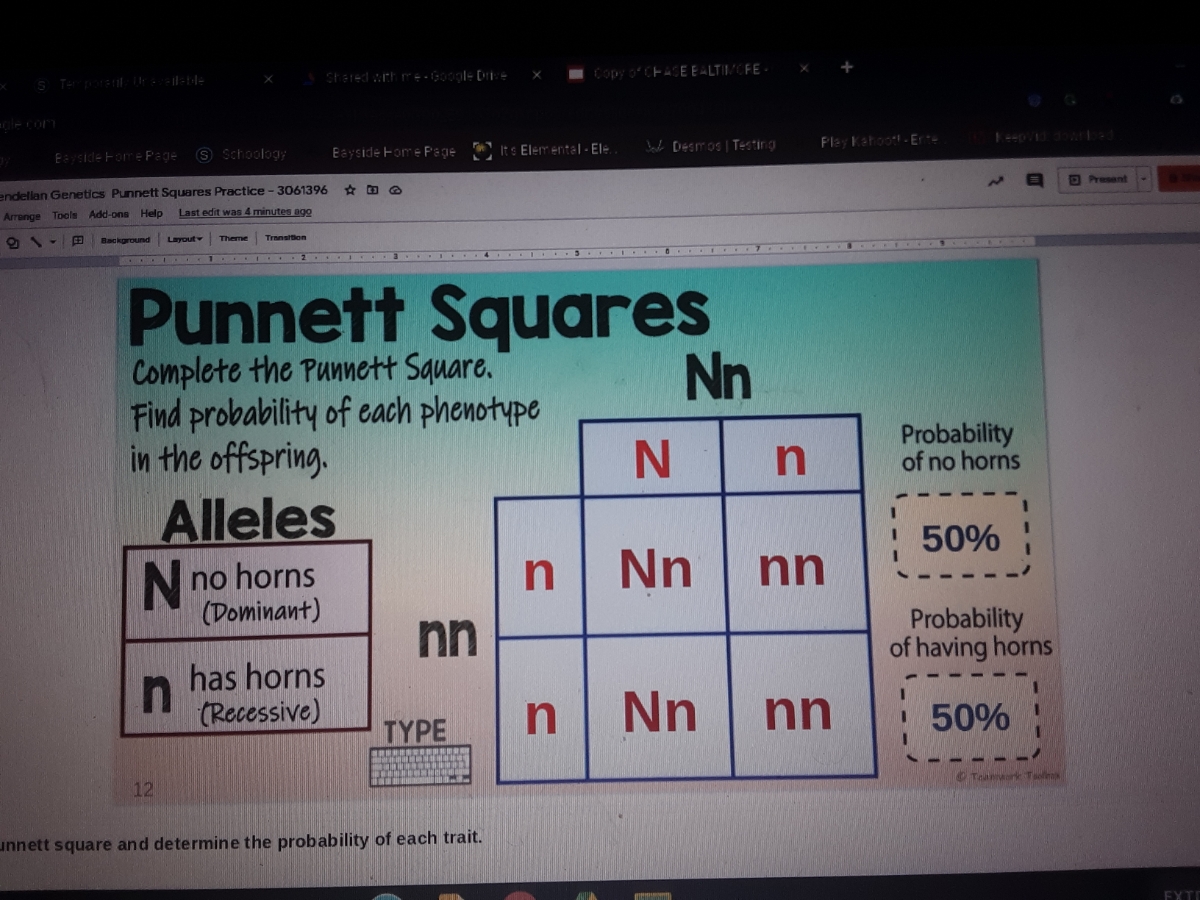 Answered: Punnett Squares Complete The Punnett… | Bartleby