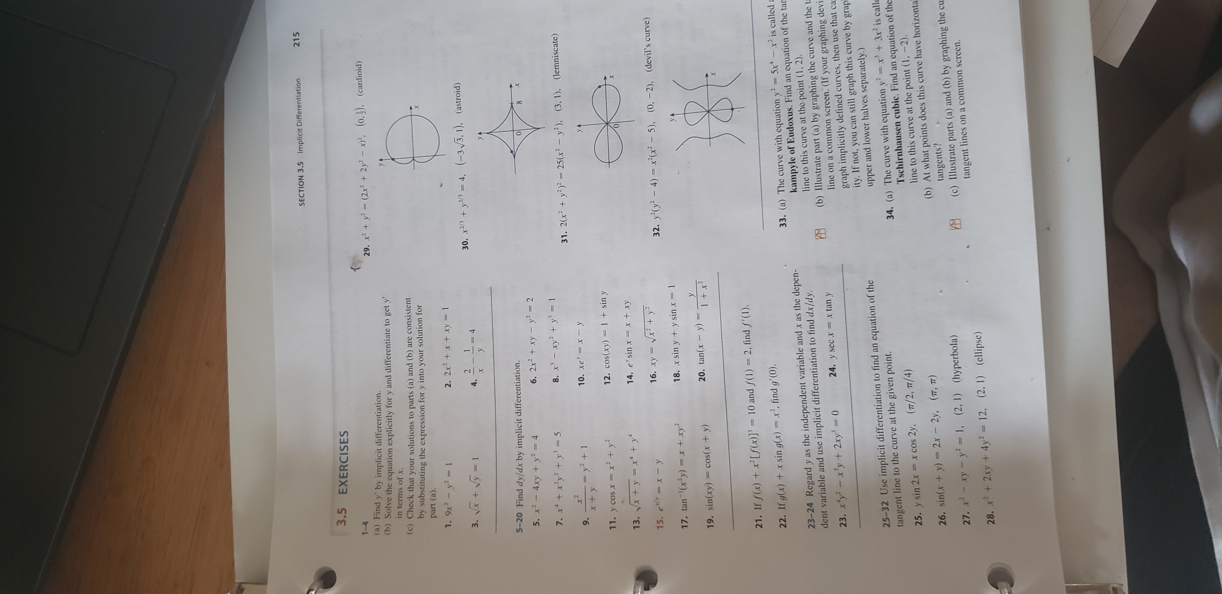 Answered Section 3 5 Implicit Differentiation Bartleby