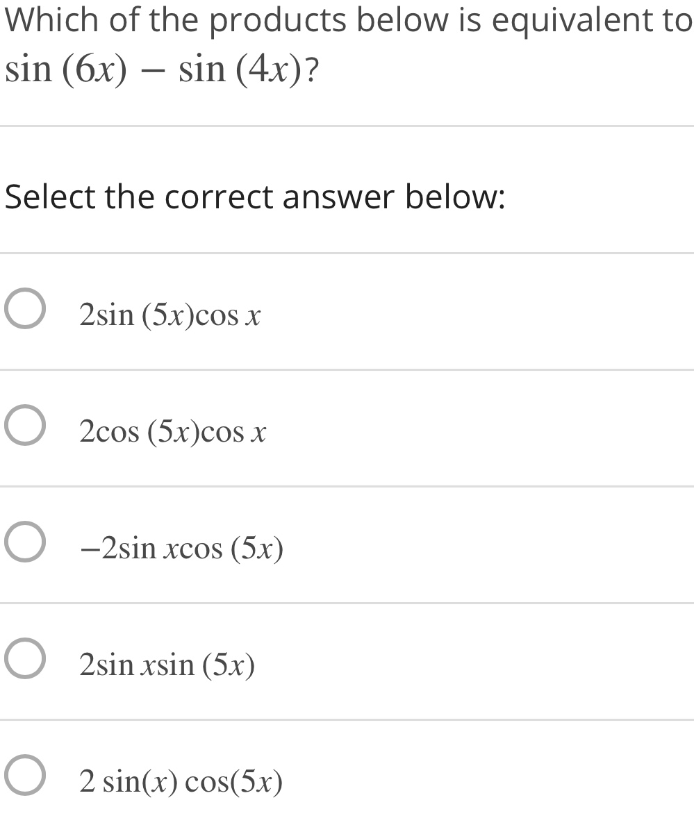 Уравнение sin 6x 0 имеет только решений