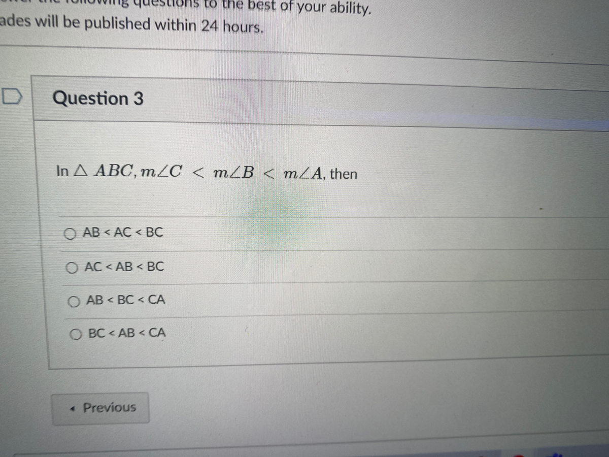 Answered Question 3 In A Abc Mzc Mzb Mza Bartleby