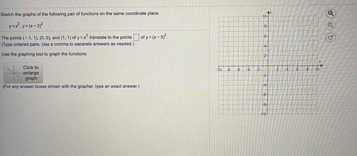 Answered Sketch The Graphs Of The Following Pair Bartleby