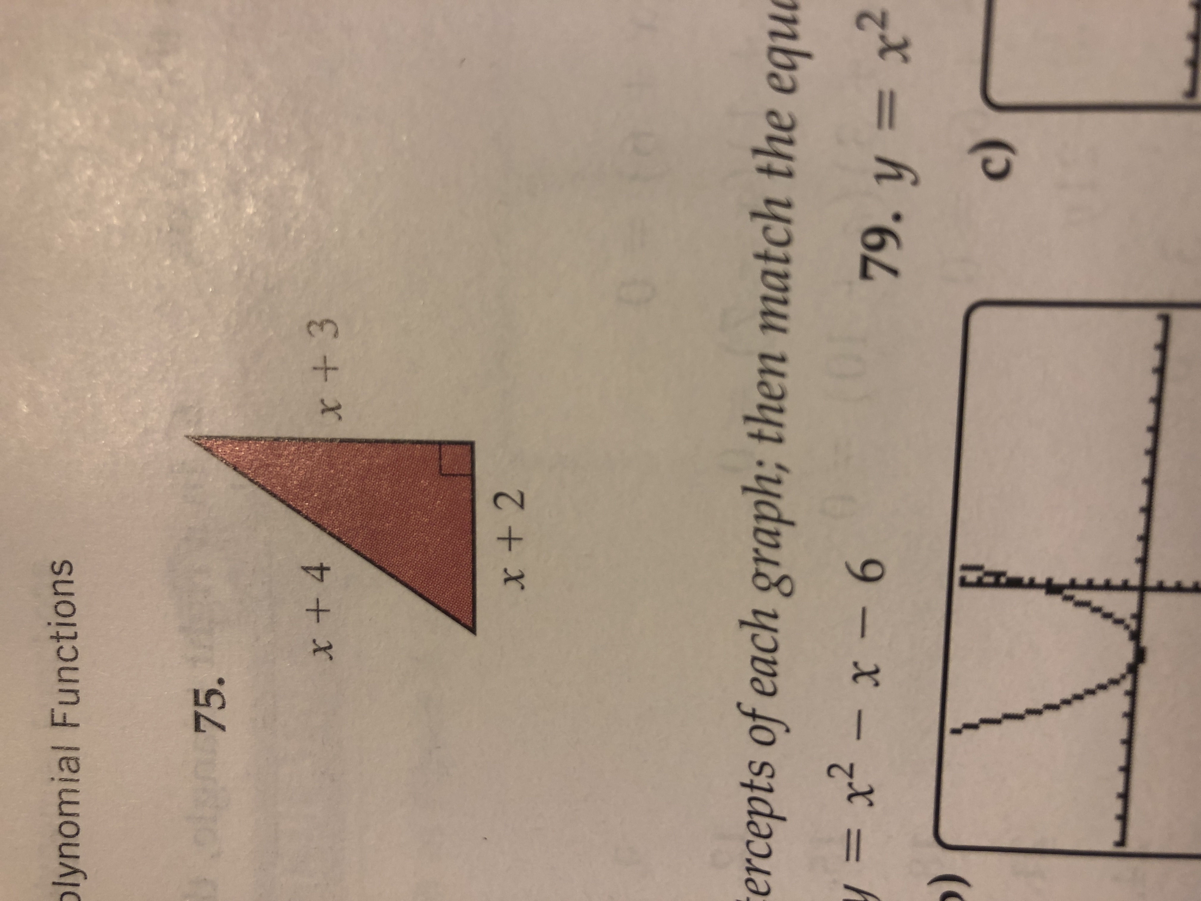 Answered Plynomial Functions 75 X 2 Fercepts Bartleby