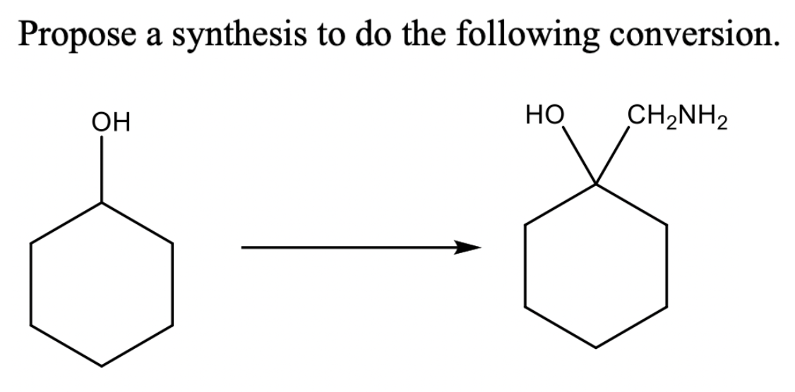 Answered Propose A Synthesis To Do The Following Bartleby