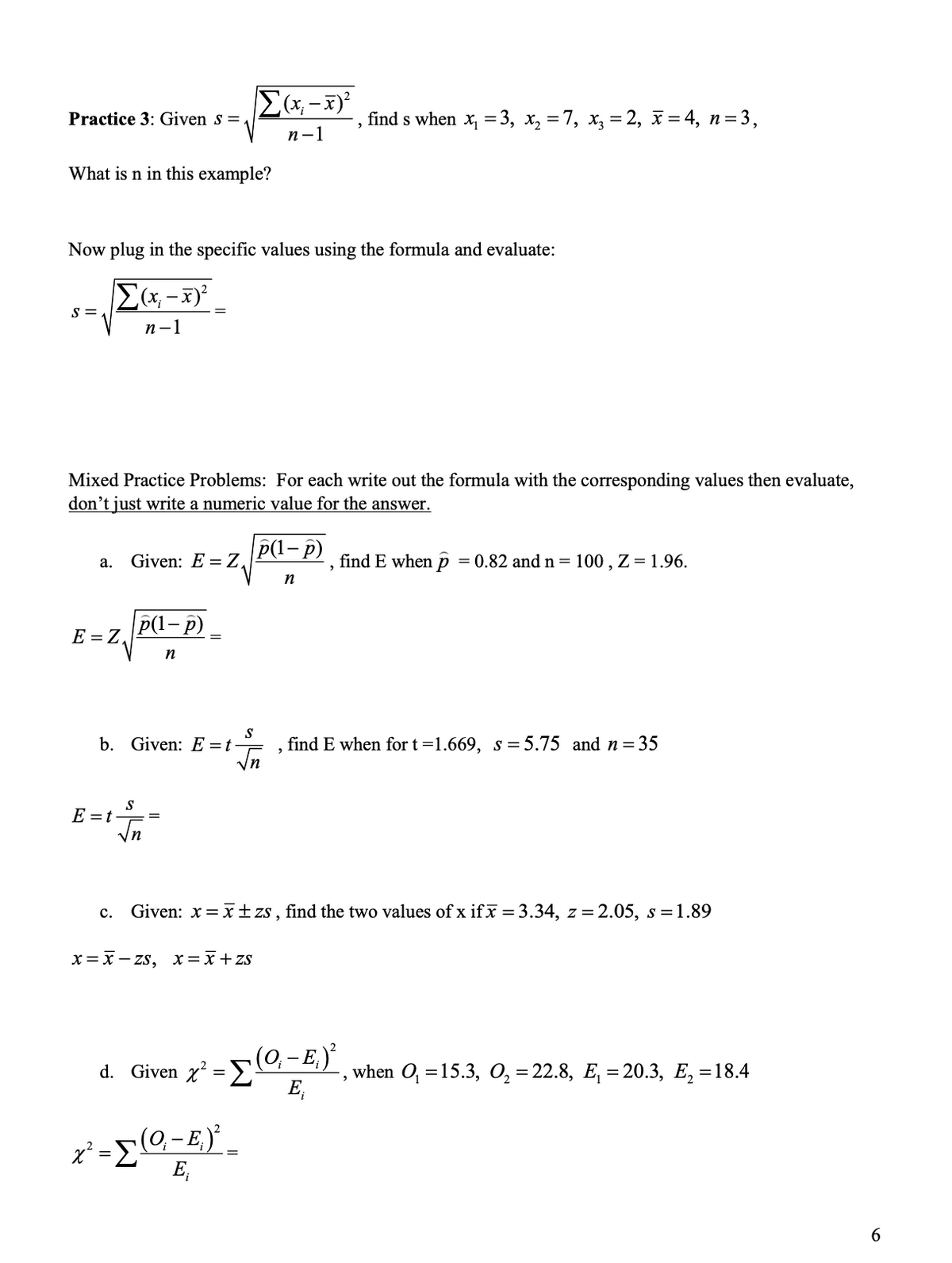 Answered E X X Practice 3 Given S Find Bartleby