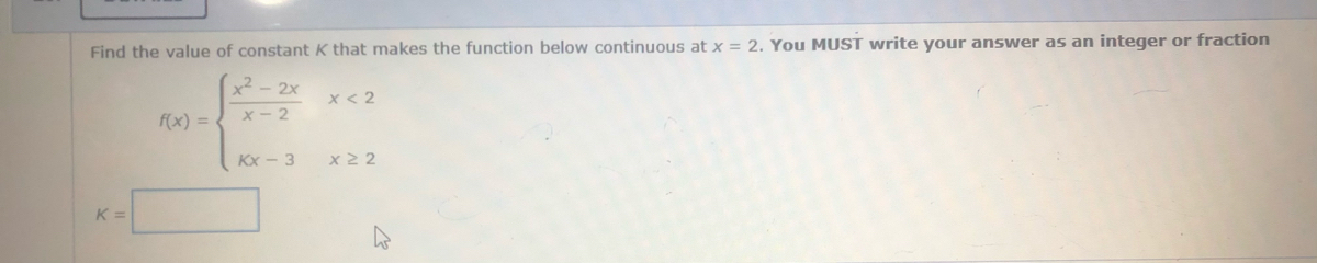 answered-find-the-value-of-constant-k-that-makes-bartleby