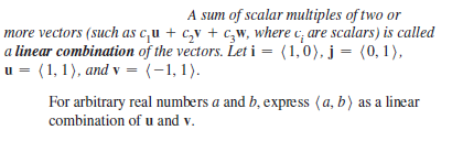 Answered A Sum Of Scalar Multiples Of Two Or Bartleby