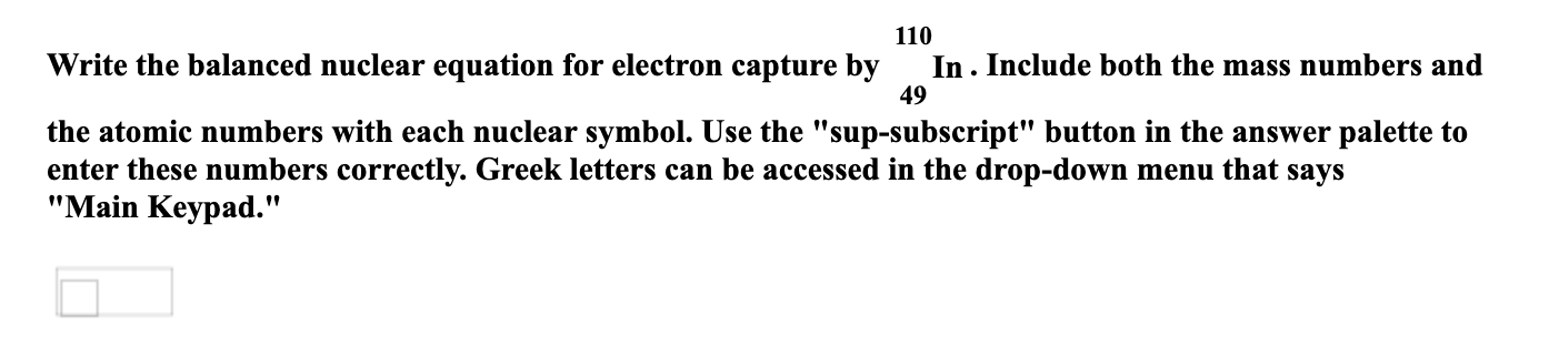 electron capture equation