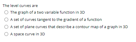 Answered The Level Curves Are The Graph Of A Two Bartleby