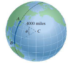 Answered: A 4000 miles C | bartleby