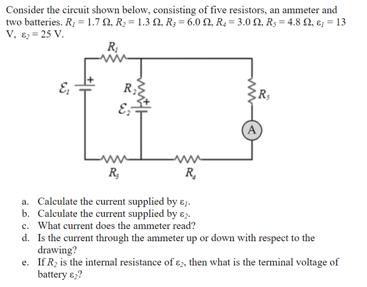 Answered Consider The Circuit Shown Below Bartleby