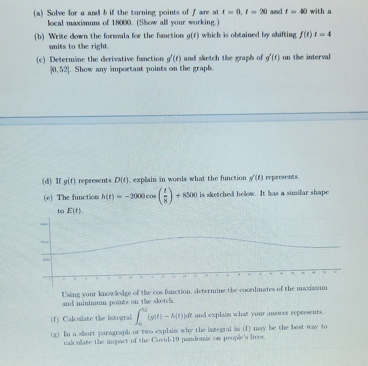 Answered A Solve For A And B If The Turning Bartleby