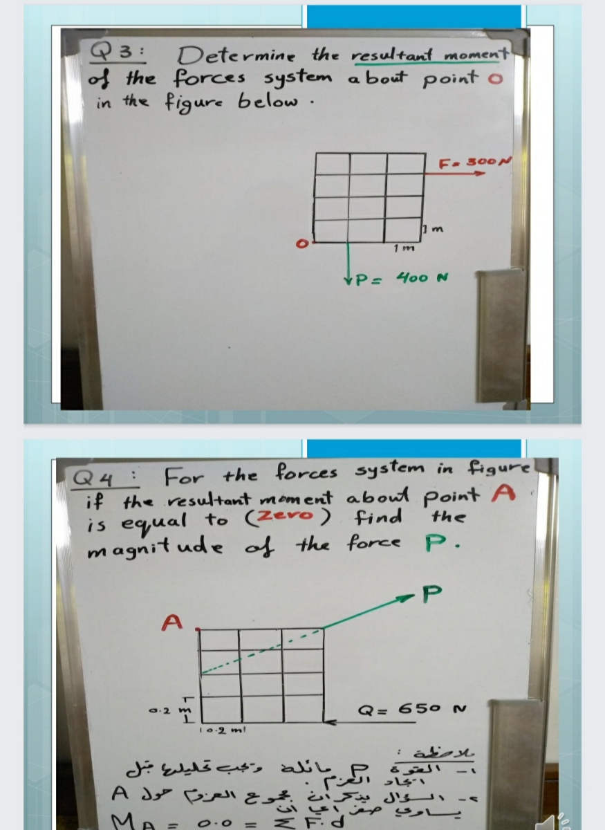 Answered Q 3 Determine The Resultant Momen T Of Bartleby