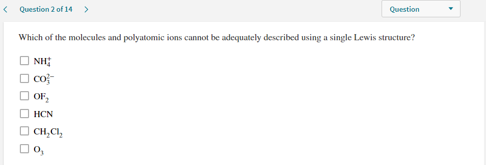 Answered: Which of the molecules and polyatomic… | bartleby