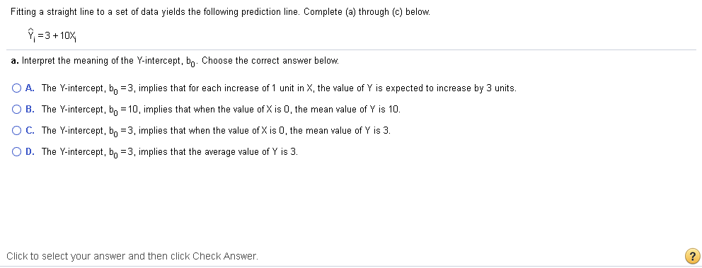 Answered Fitting A Straight Line To A Set Of Bartleby