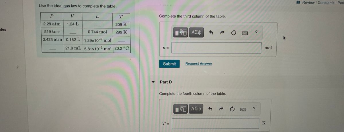 Answered: Complete the third column of the table. | bartleby