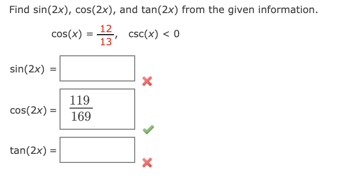 Решите уравнение 2 sin 2x cos 2x 1 0