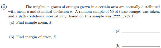 Answered The Weights In Grams Of Oranges Grown Bartleby