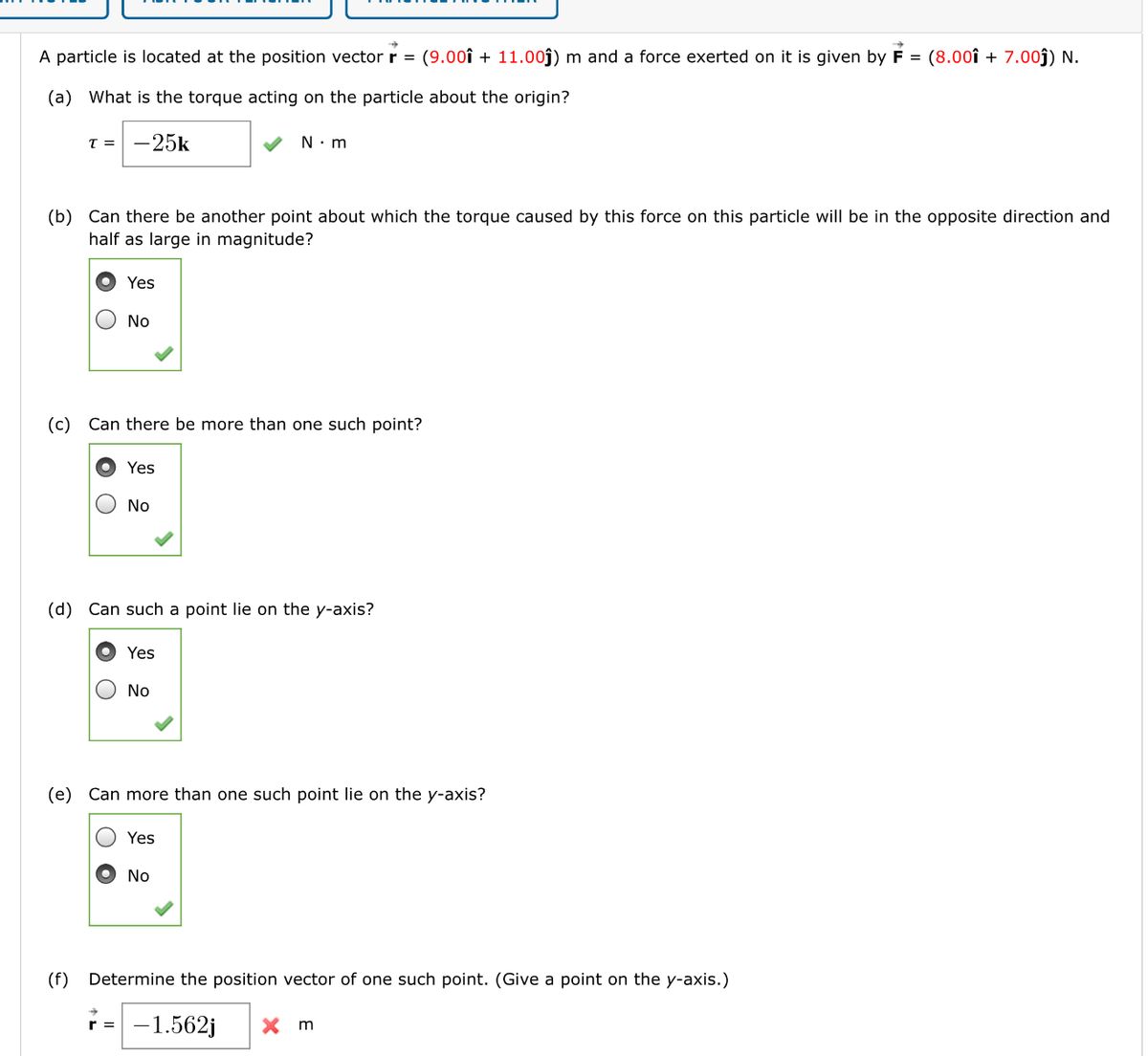 Answered A Particle Is Located At The Position Bartleby